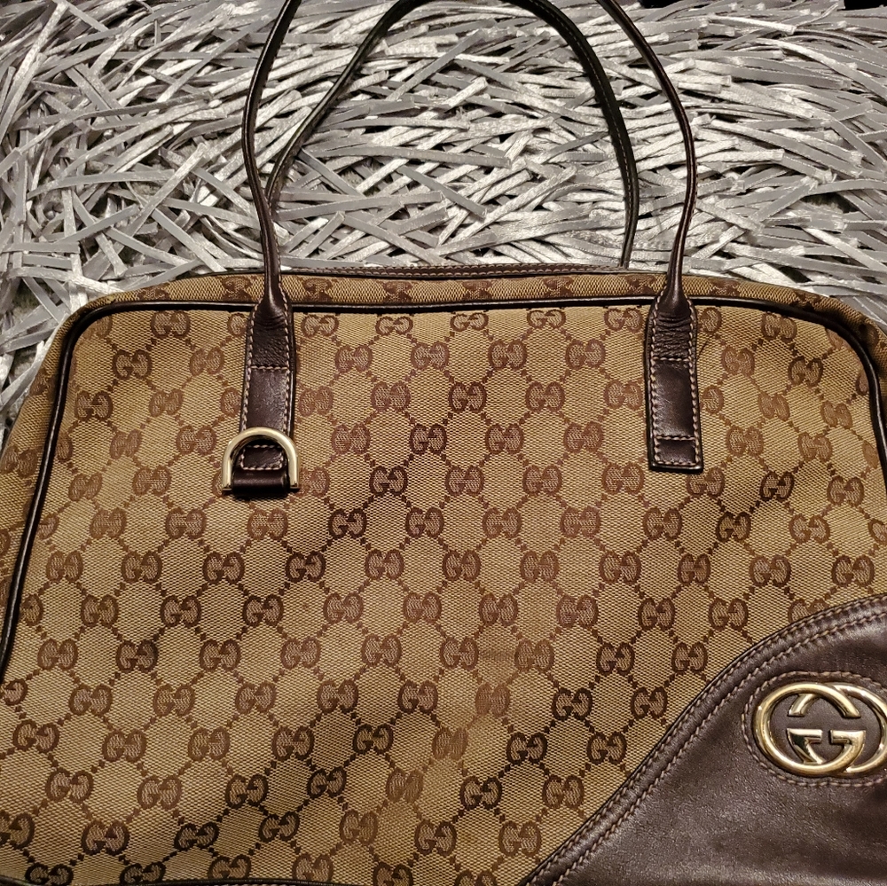 Gucci two handle bag-Authentic